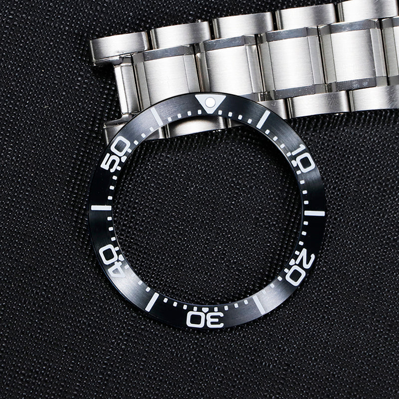 38*30.6mm Ceramic Bezel Ring Sapphire Insert