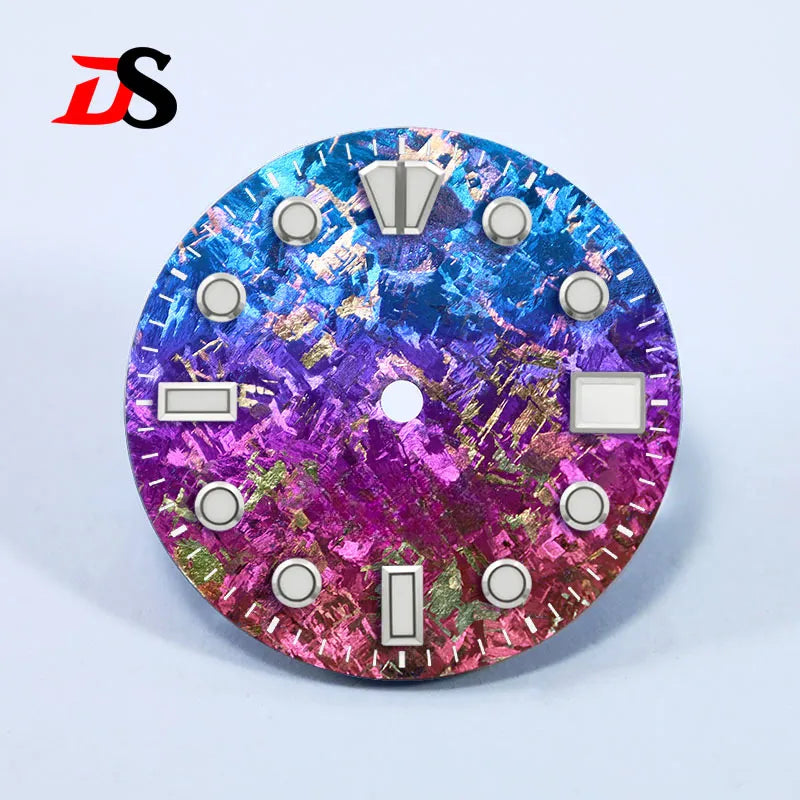 28.5mm Dial Crystal Titanium Dial Chaotic Texture BGW9 C3 Lume NH35 Movement