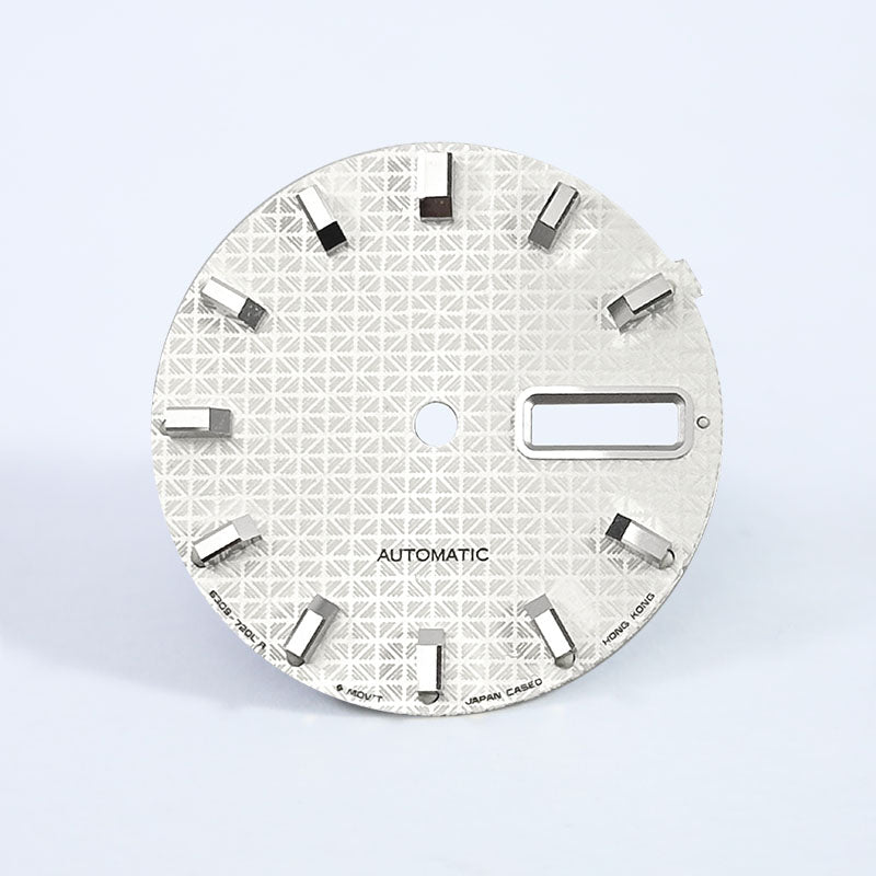 Sunburst Silver S OEM No Luminous Dial NH36 28.5mm