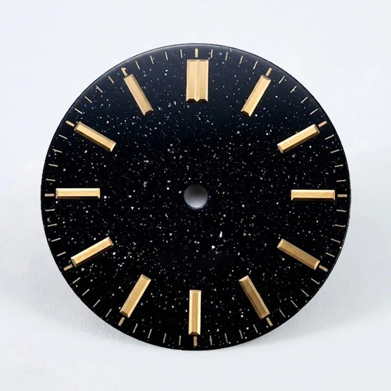 Blue Sands Dial 28.5mm for NH35 Movement No Date Dial No Lume