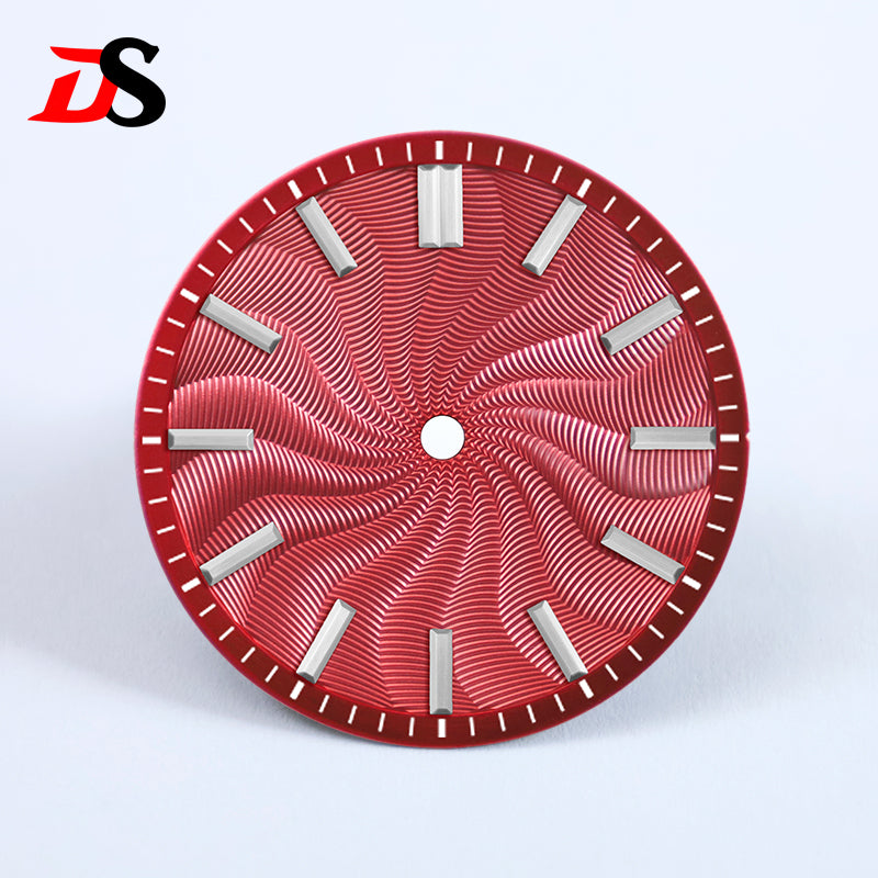 Guilloche Dial No Lume Sterile 28.5mm NH35NH34 Movement 3 O'clock /6O'clock /no Date