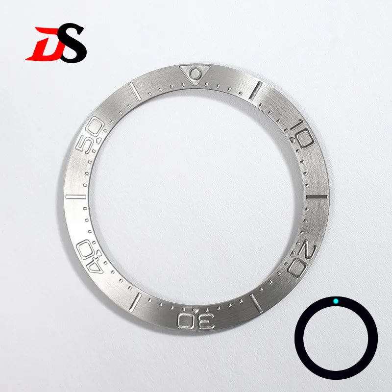 38*30.6mm Stainless steel Brushed Bezel Ring Insert SKX007