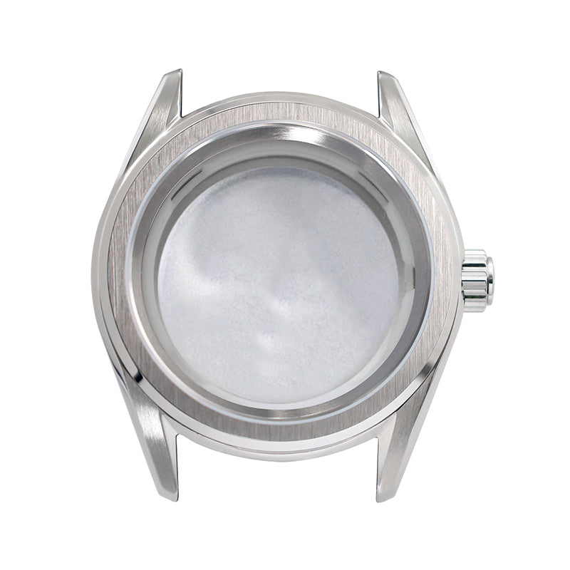 38mm Watch Case Stainless Steel Classic for MIYOTA 9015 Movement 28.5mm Dial