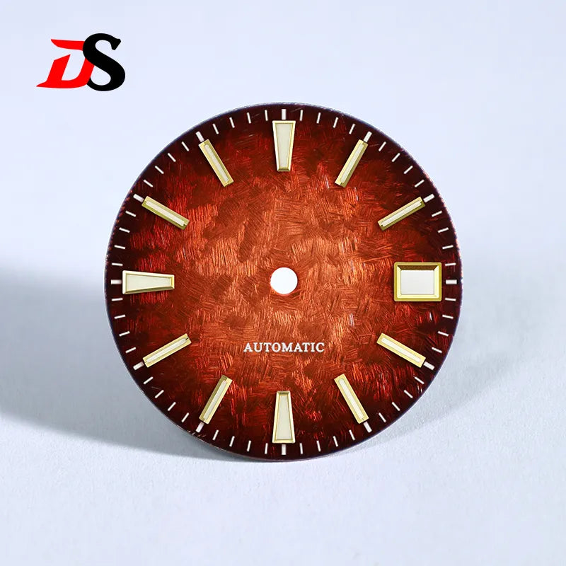 62GS Mod Xinzhou Sakura Dial NH35 Movement Blue Lume 28.5mm SKX007 GS Mod