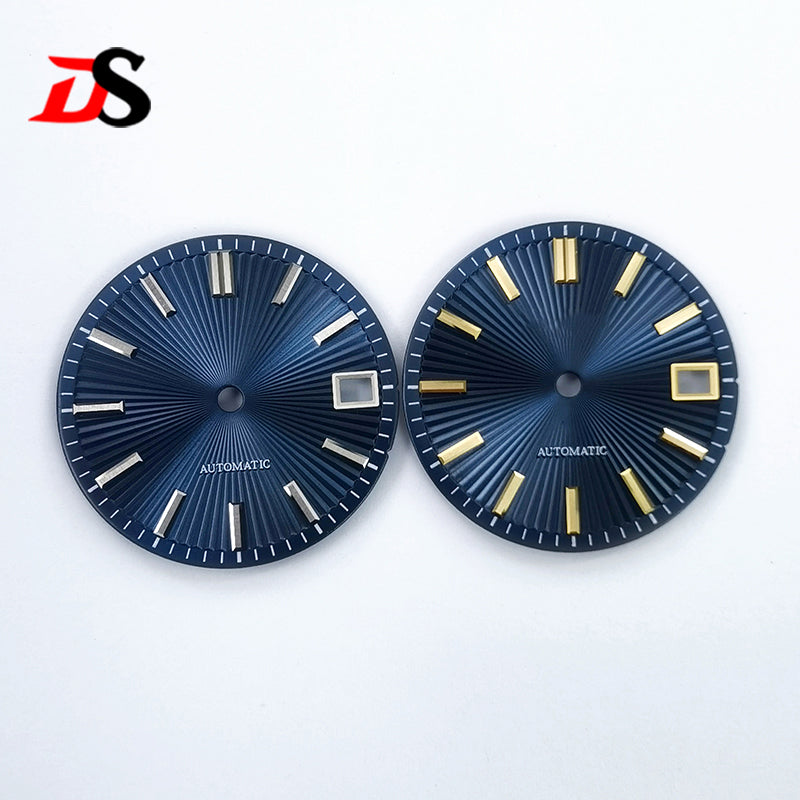 Red Cocktail Dial NH35NH34 No Lume 28.5mm