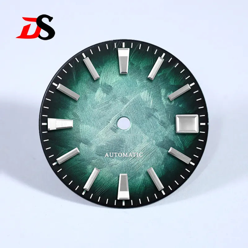 NH35 Dial Sakura Dial 28.5mm Blue Lume SKX007 for NH35NH36 Automatic Movement