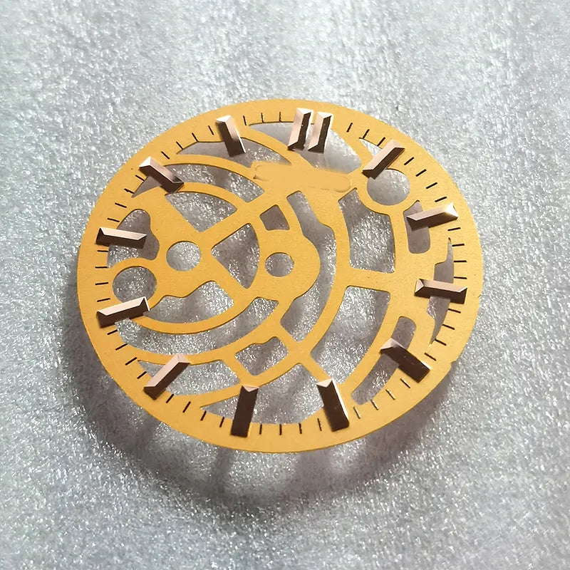 28.5mm Hollow Skeleton Dial NH70 Movement