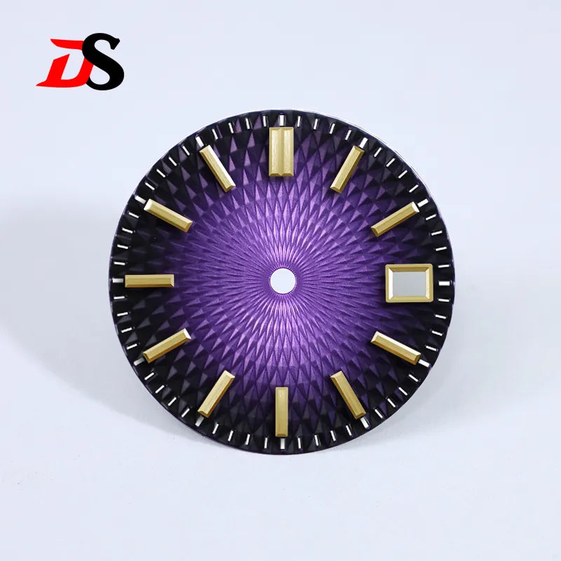28.5mm Dial Pineapple Face Dial Diamond Pattern No Lume for NH35NH36 Movement