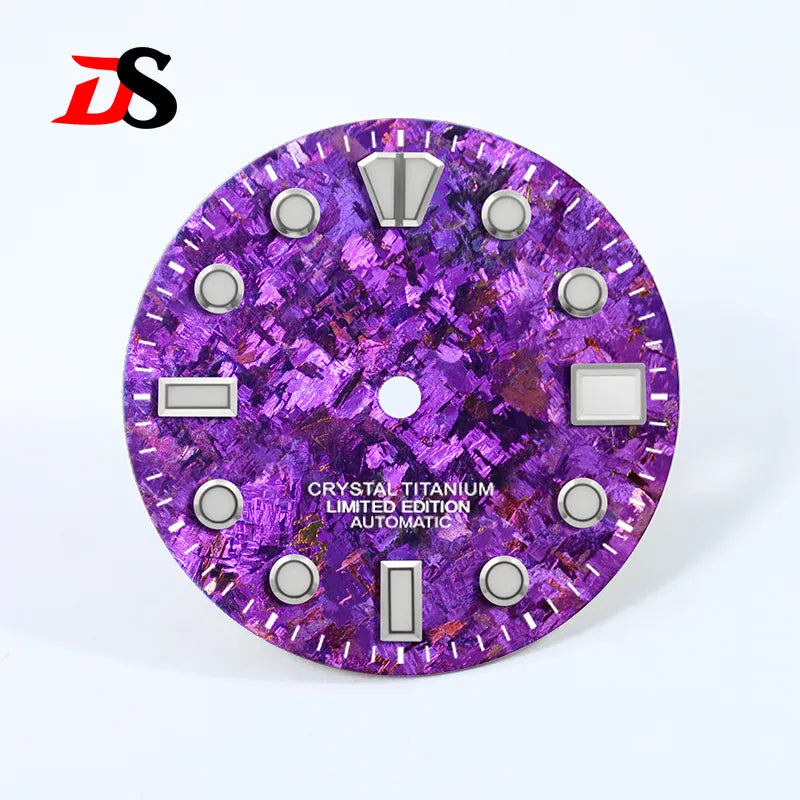 Ice Crystal Titanium Dial 28.5mm Dial BGW9 C3 Lume NH35 Movement