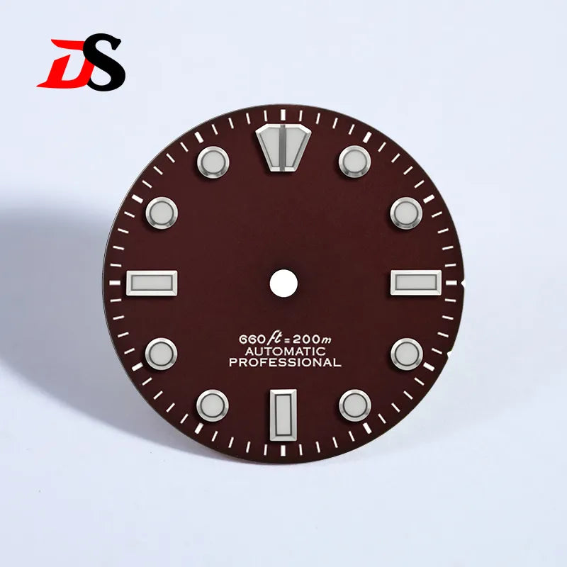 Matte 28.5mm Sunburst Dial BGW9 C3 Lume NH35 Movement Date