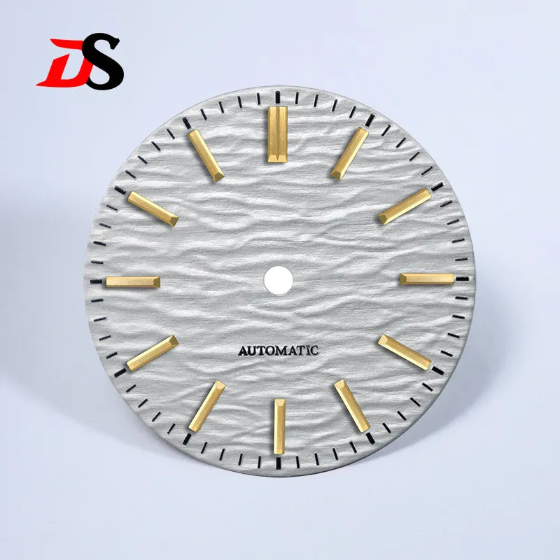 Gradient Wave Dial 28.5mm No Lume for NH35/NH38 Movement 3 O'clock Date/no Date
