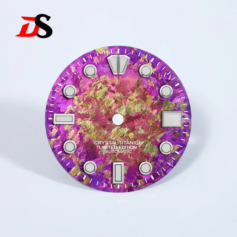 Ice Crystal Titanium Dial 28.5mm Dial BGW9 C3 Lume NH35 Movement