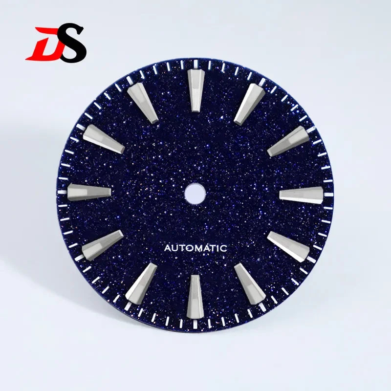 28.5mm Dial Blue Sands Dial Blue Lume for NH35 Movement Stone No Date Dial