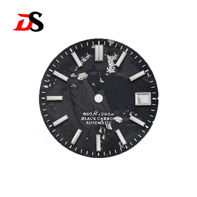 Carbon Fiber Dial for NH35/34 28.5MM No Lume