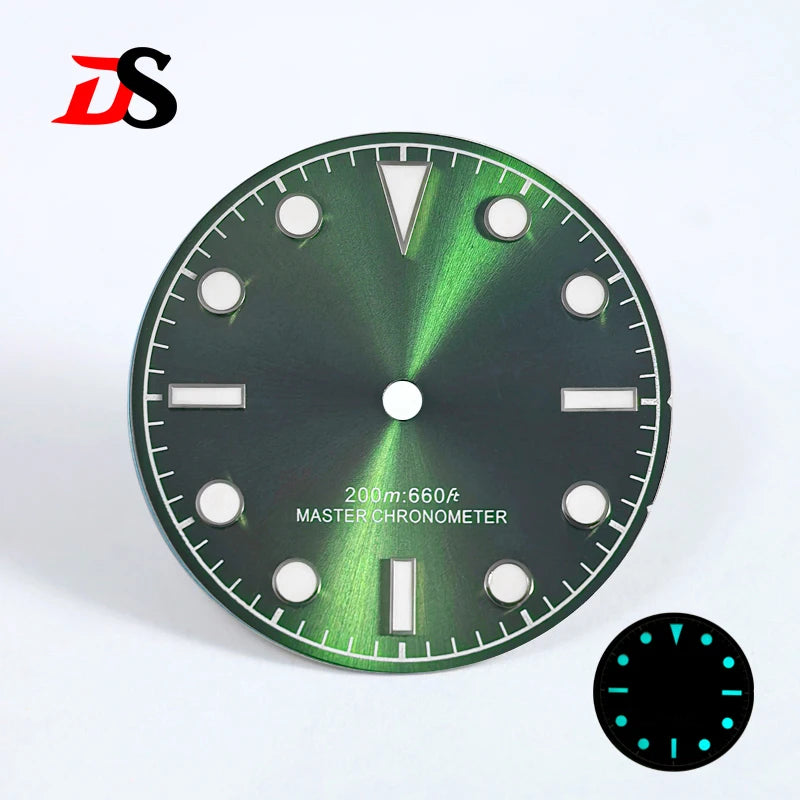 Matte Dial 28.5mm Sunburst Dial Tu-dor Blue Lume No Date NH38 NH35 Movement