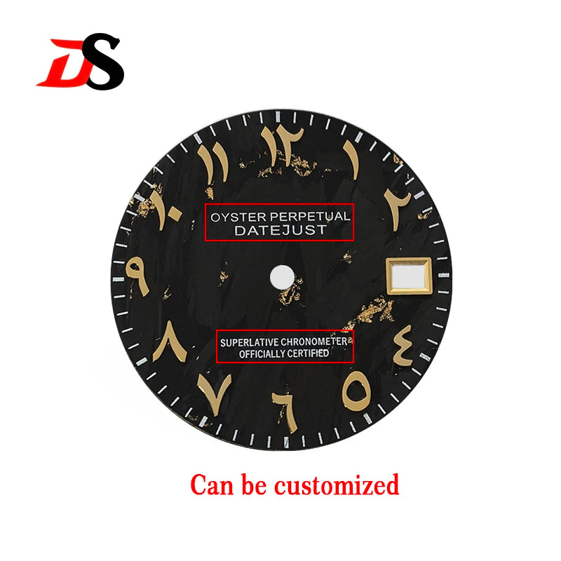 Arab Carbon Fiber Dial NH35/NH36 Movement 28.5mm