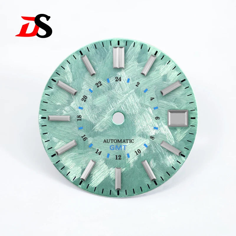 DS Shunbun and Unkai sakura dial blue GMT no luminous 28.5mm