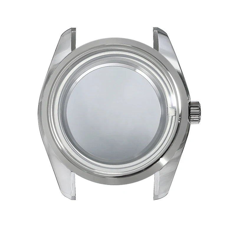 44GS 40mm Case Sapphire Crystal Chapter Ring Matches Luxury GMT NH35 NH34 Automatic Fit 32.5mm Dial High Quality Watch Case