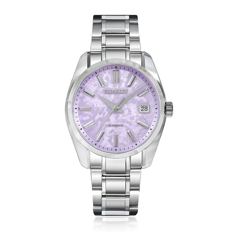 Watch 40mm44gs Sakura Pink Men's Mechanical Ceremony Watch High Quality NH35 Suitable for 32.5mm Dial