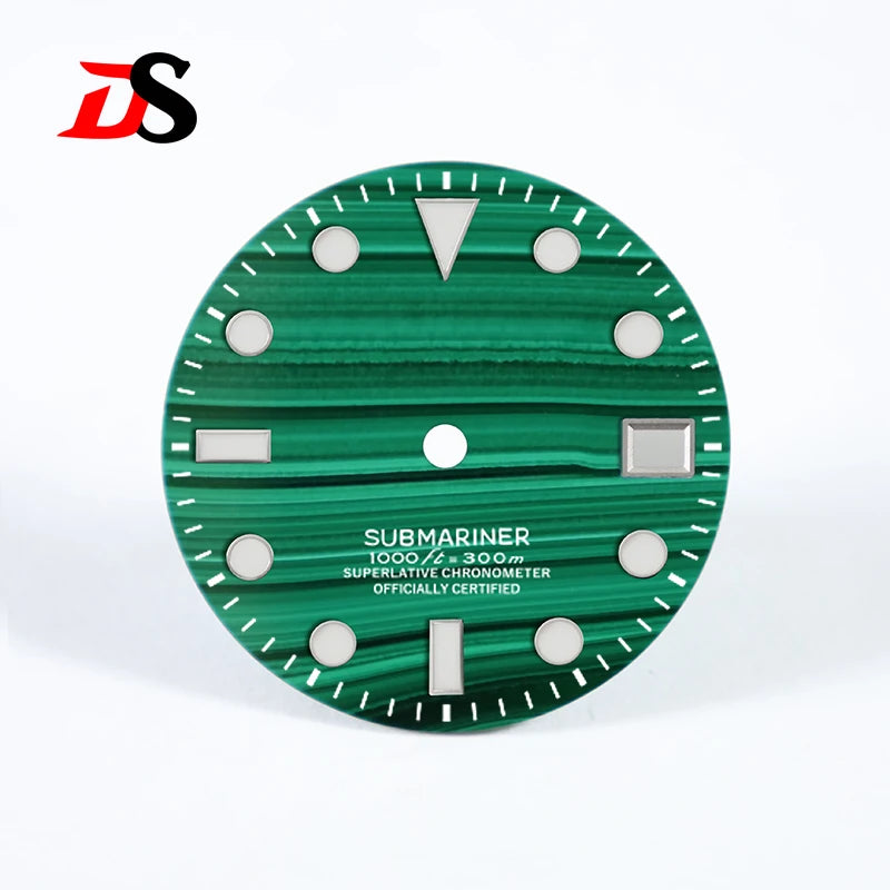 Malachite Dial For NH34 Natural Stone
