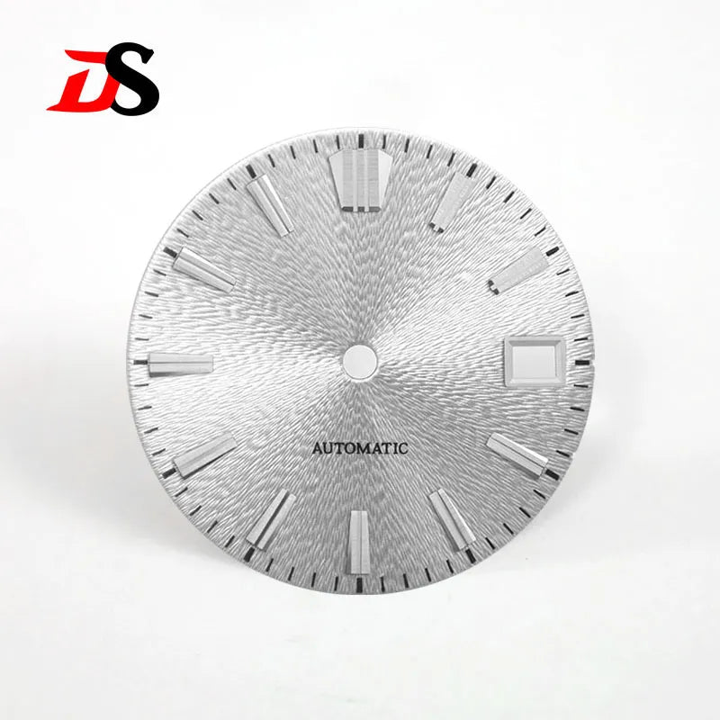 Red Sunburst GS No Lume Invisible Textured Dial NH35 28.5mm