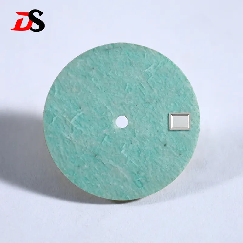 28.5mm Naturale Tianhe Piatra Lumina Verde for NH38NH35 Movement Stone Dial