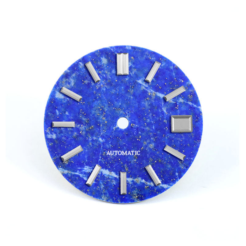 28.5mm Lapis Lazuli Dial NH35 Date/No Date No Lume Stone Dial