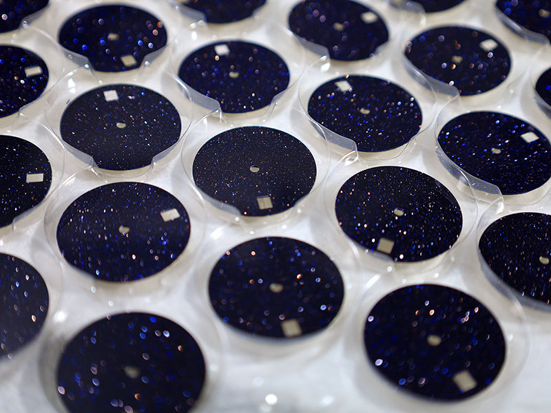 Arab 28.5mm Dial Blue Starry Sky Blue Sandstone NH35NH38 Movement