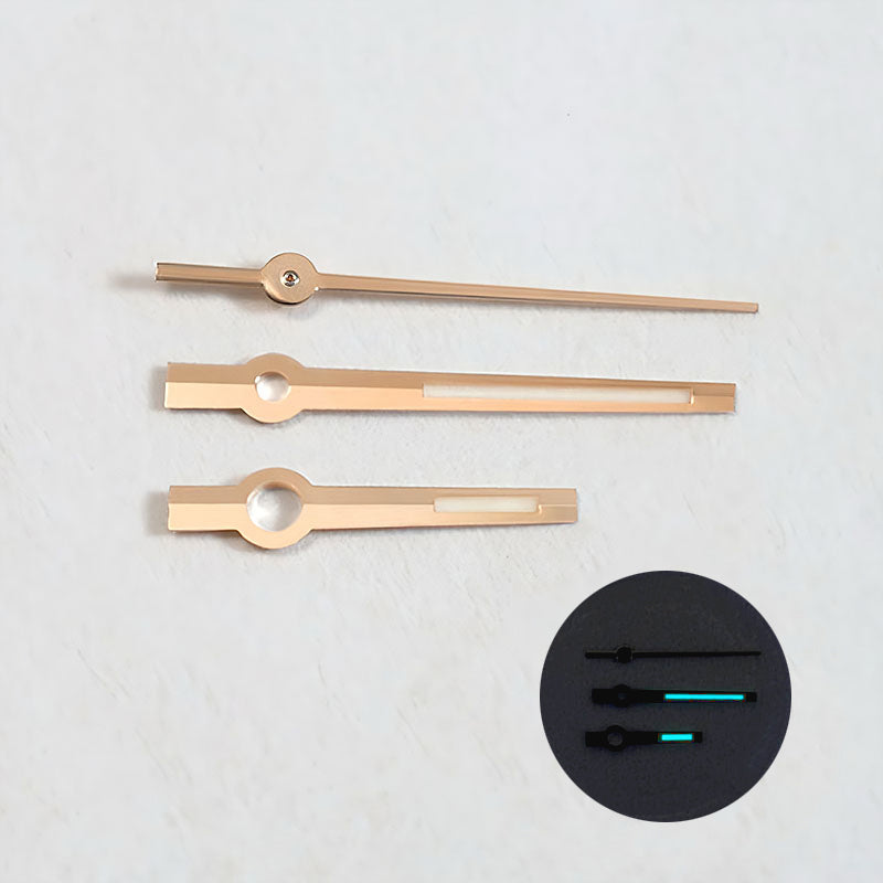 Date Hands Date just hand NH35 Hand Electric Black Black Lume for Seiko Mechanical Movement