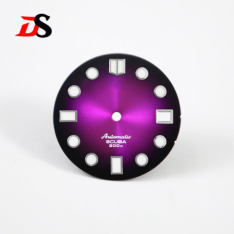 Marinemaster Dial 28.5mm BGW9 C3 Lume NH35NH36 Movement No Tick Mark