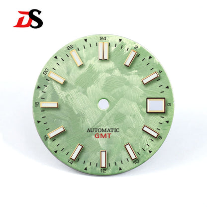 Shunbun Sea of Clouds Dial Blue Lume GMT NH34 Sakura Pink 28.5mm for SKX007 NH35