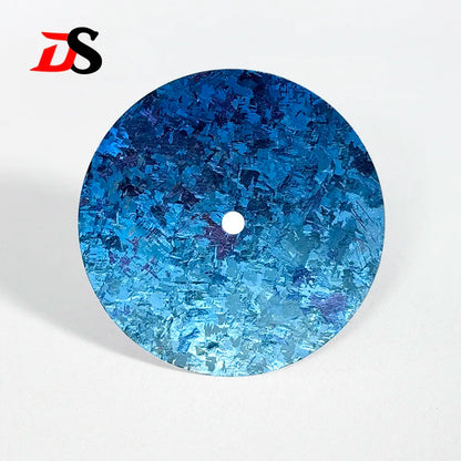 Sterile 28.5mm Ice Crystal Titanium Dial Blue Lume NH35 Movement