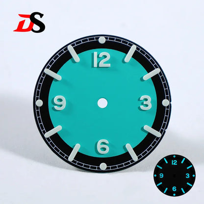 369 Number Dial 28.5mm Matte for NH35NH38 Movement No Date Dial