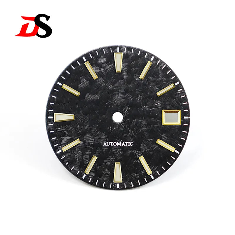 62GS Mod Xinzhou Sakura Dial NH35 Movement Blue Lume 28.5mm SKX007 GS Mod
