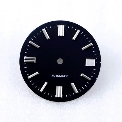 28.5mm Watch Dial Classic Sunburst Dial No Lume NH35 Movement