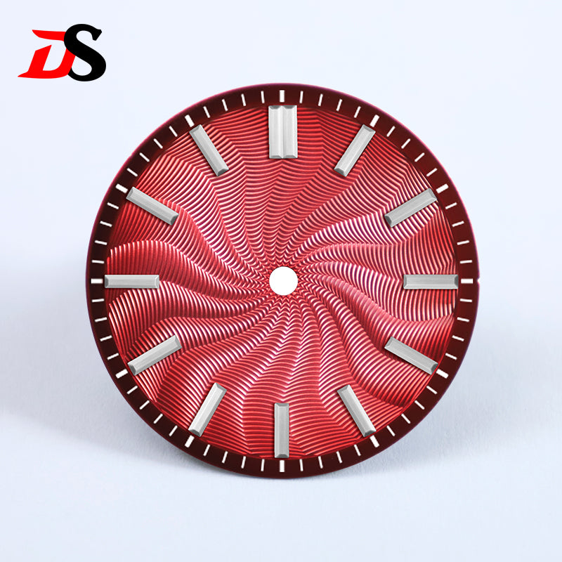 Guilloche Dial No Lume Sterile 28.5mm NH35NH34 Movement 3 O'clock /6O'clock /no Date