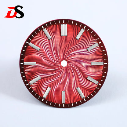 Guilloche Dial No Lume Sterile 28.5mm NH35NH34 Movement 3 O'clock /6O'clock /no Date