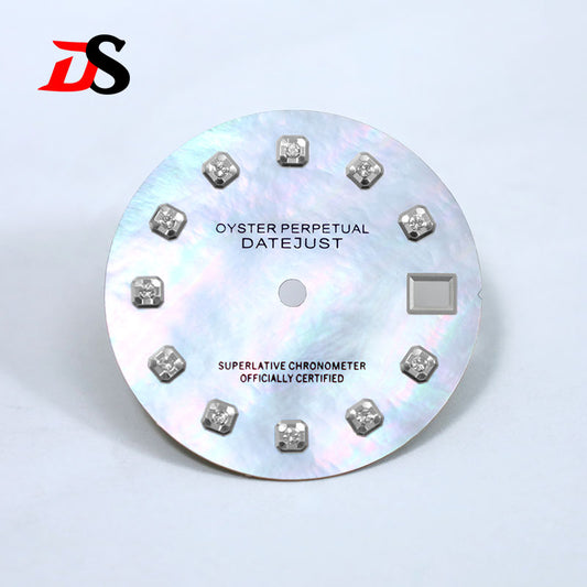 Diamond Index Dial Dial Mop Pearl NH35