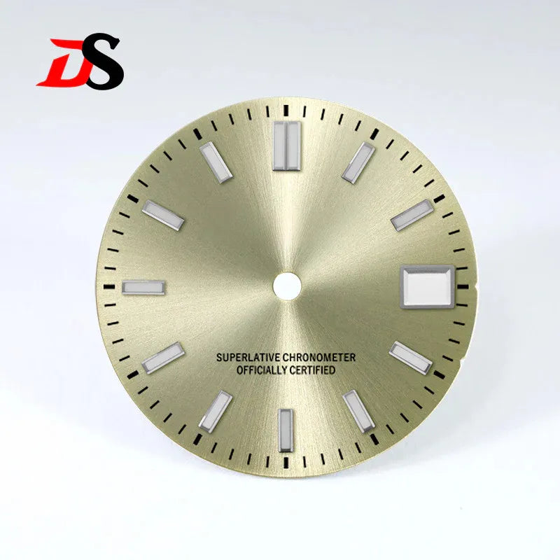 28.5mm Date just Dial sunburst dial NH35 movement