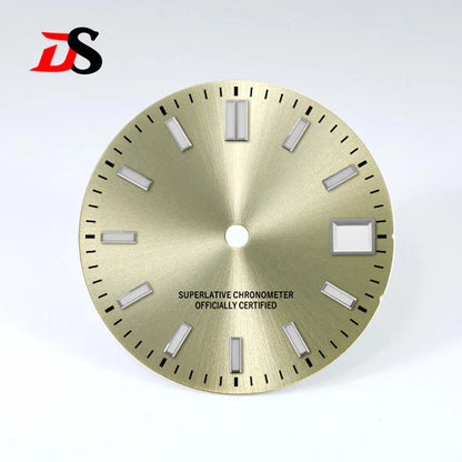 28.5mm Date just Dial sunburst dial NH35 movement