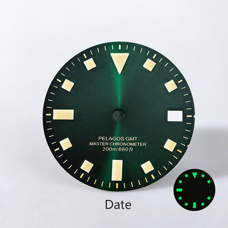 Pelagos Vintage Dial No Date GMT 50 Layers Lume Retro