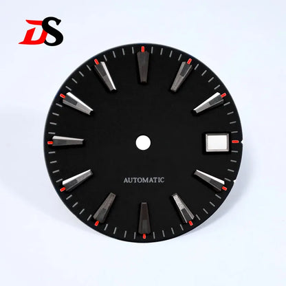 Matte 28.5mm Sunburst Dial BGW9 C3 Lume Orange Date Index NH35 Movement