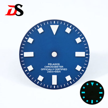 No Date Retro Pelagos Sun Blue/green Luminous Dial GMT50 Layer