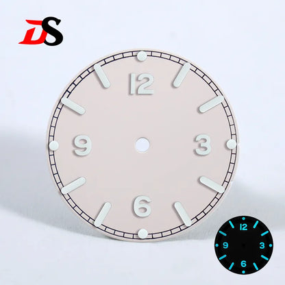 369 Number Dial 28.5mm Matte for NH35NH38 Movement No Date Dial