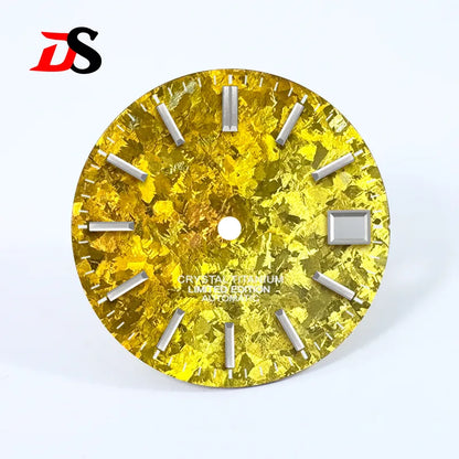 Ice Crystal Titanium Dial 28.5mm Dial No Lume NH35 Movement