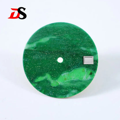 28.5mm African Jade Sterile Dial NH35NH38 Movement Stone Dial