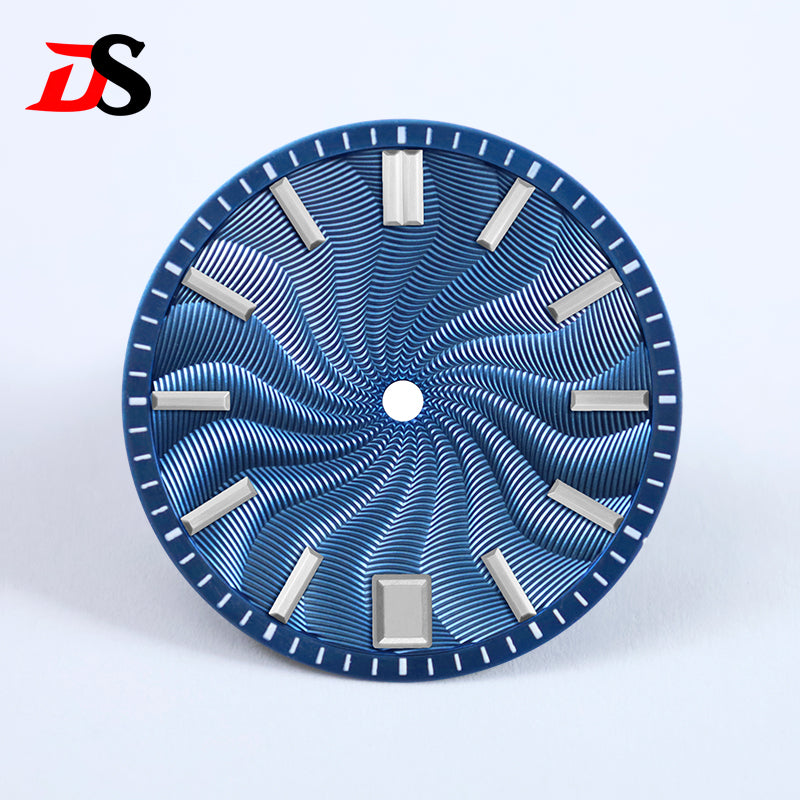 Guilloche Dial No Lume Sterile 28.5mm NH35NH34 Movement 3 O'clock /6O'clock /no Date