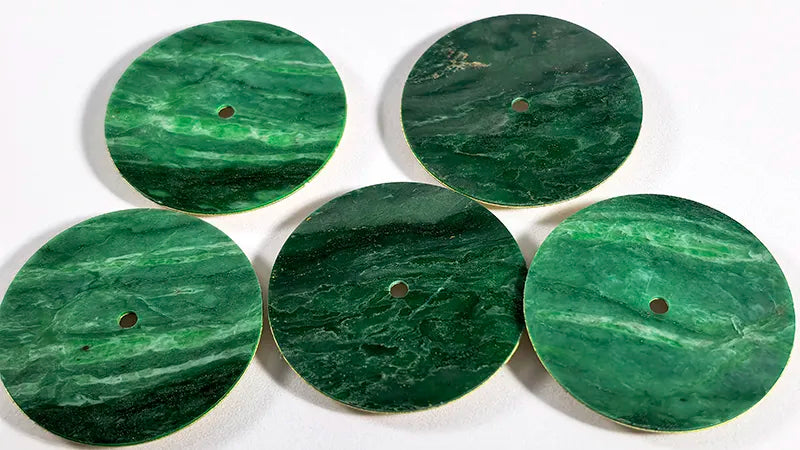 28.5mm African Jade Sterile Dial NH35NH38 Movement Stone Dial