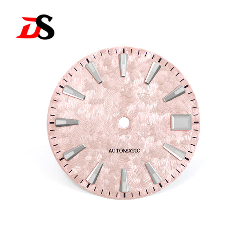 62GS Mod Dial Cherry NH35 Blue Lume OMG Index Cherry Trees of Spring Light-green Lilac 28.5mm for SKX007 GS Mod