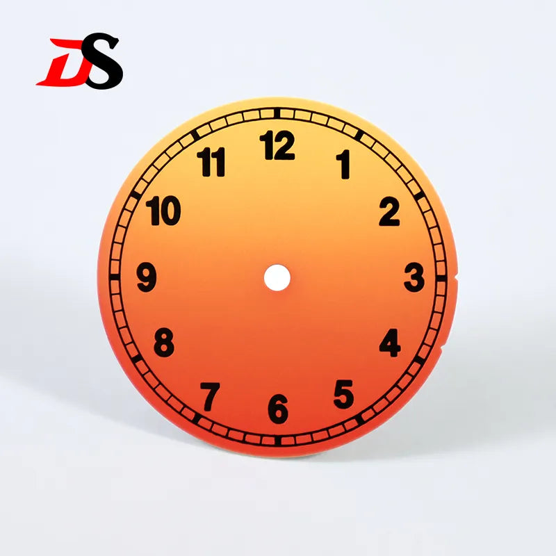 28.5mm Number Dial Gradient Blue Lume for NH35 NH38 Movement No Date